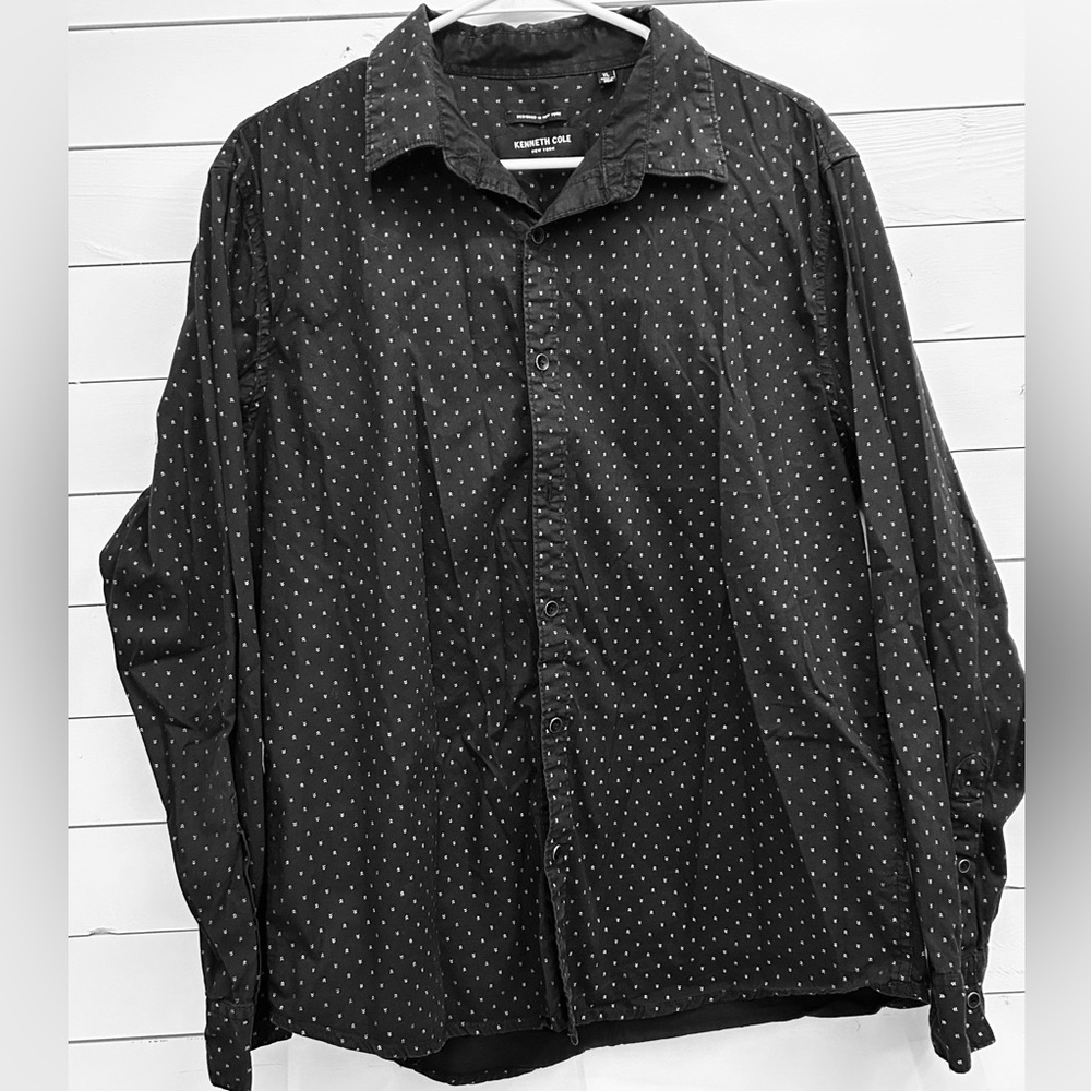 Kenneth Cole Black Men's Shirt